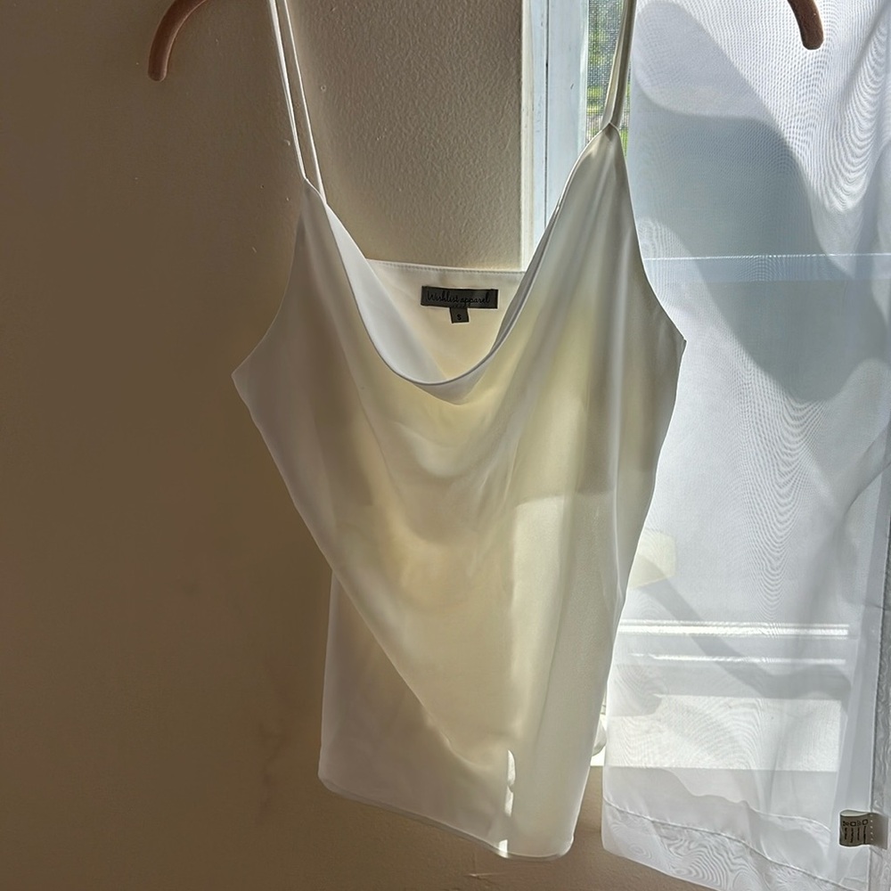 White size small flowy sitting tank (these three boutique worn once)